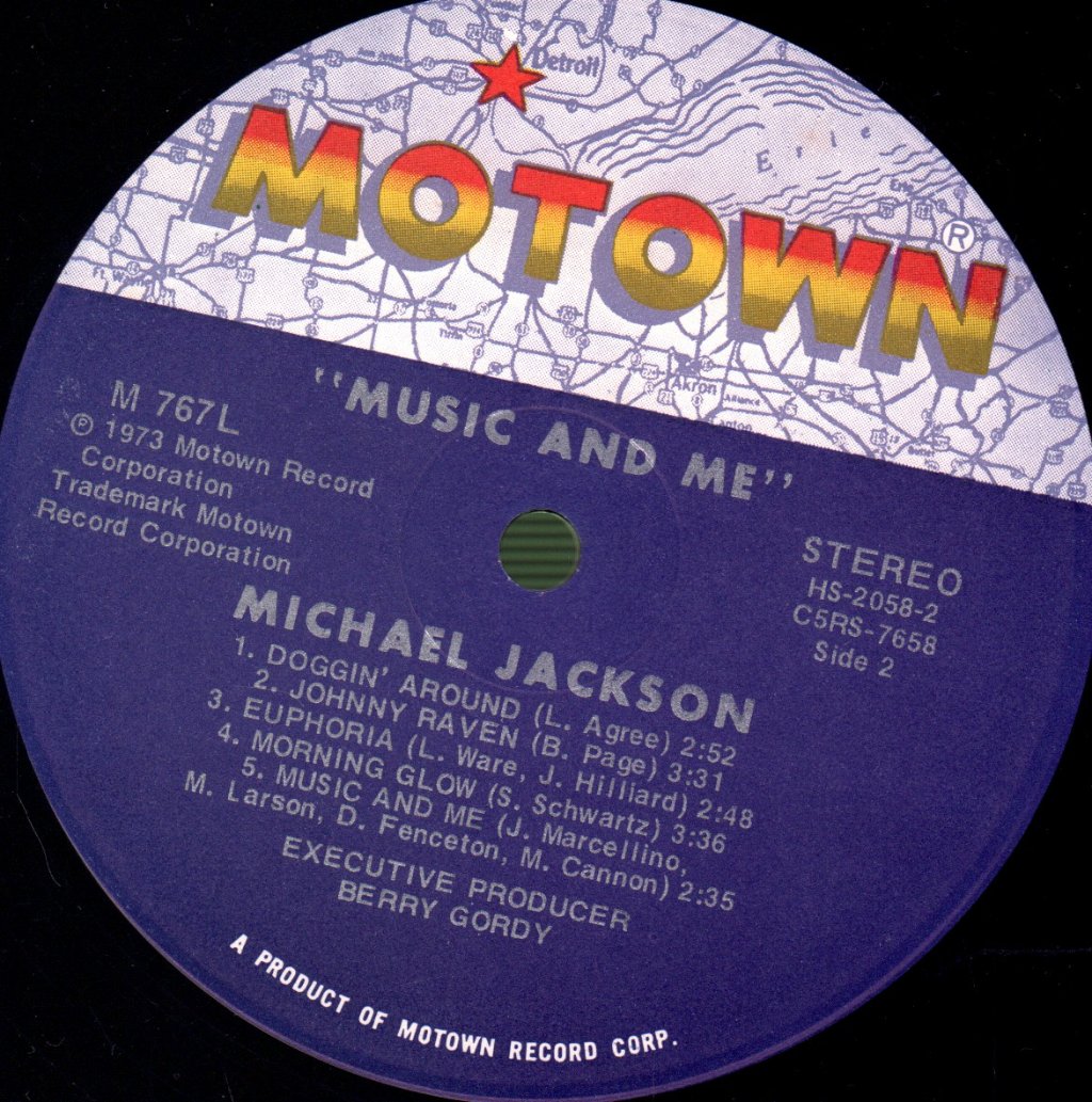Michael Jackson - Music & Me - Lp
