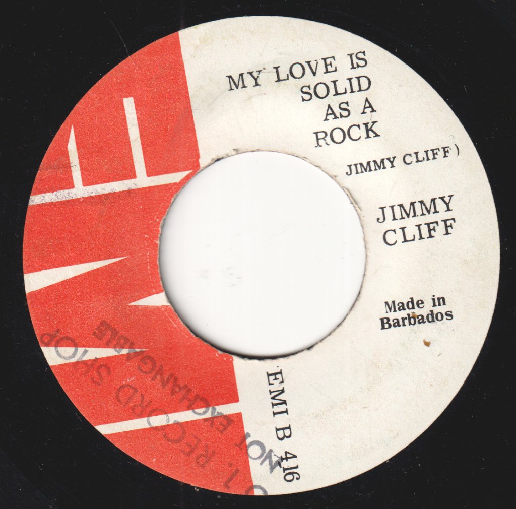 Jimmy Cliff - My Love Is Solid As A Rock / Money Won't Save You - 7 Inch