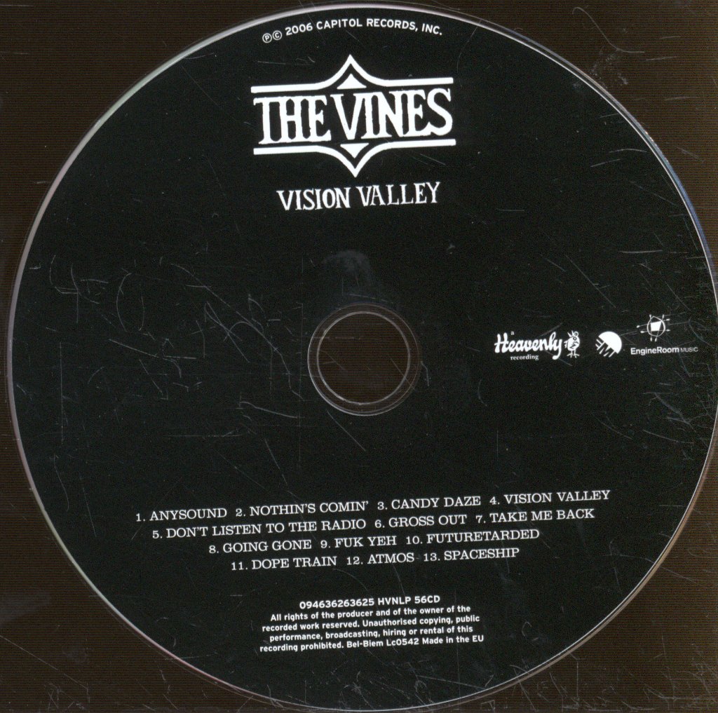 Vines - Vision Valley - Cd