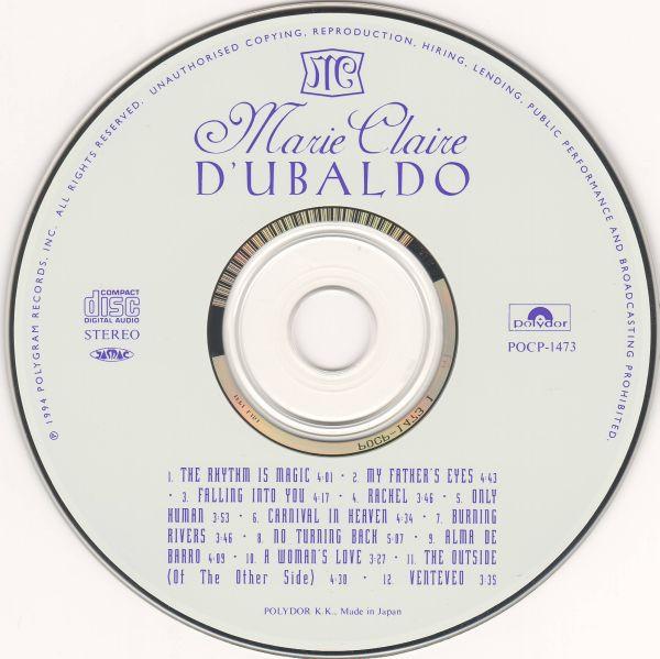 Marie Claire D'ubaldo - Marie Claire D'Ubaldo - Cd