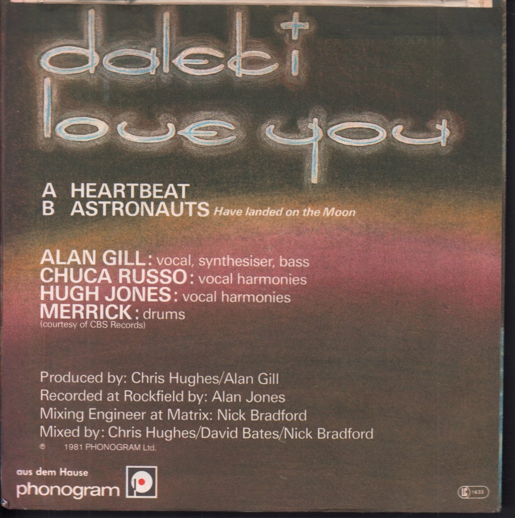 Dalek I - Heartbeat - 7 Inch