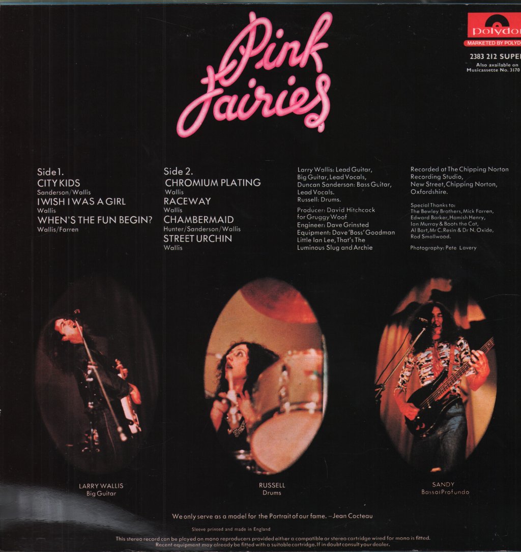 Pink Fairies - Kings Of Oblivion - Lp