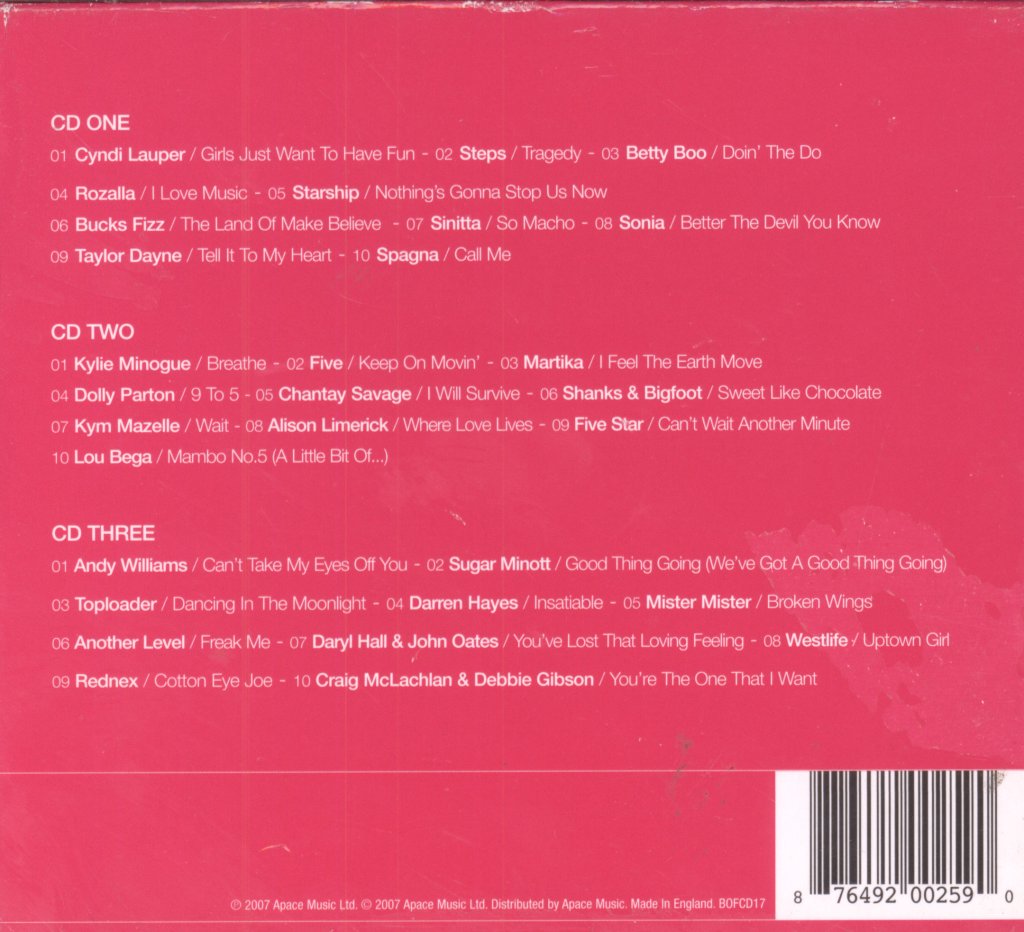 Various Artists - Best Of Chick Hits - Cd Set