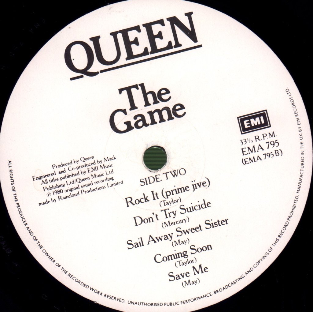 Queen - Game - Lp