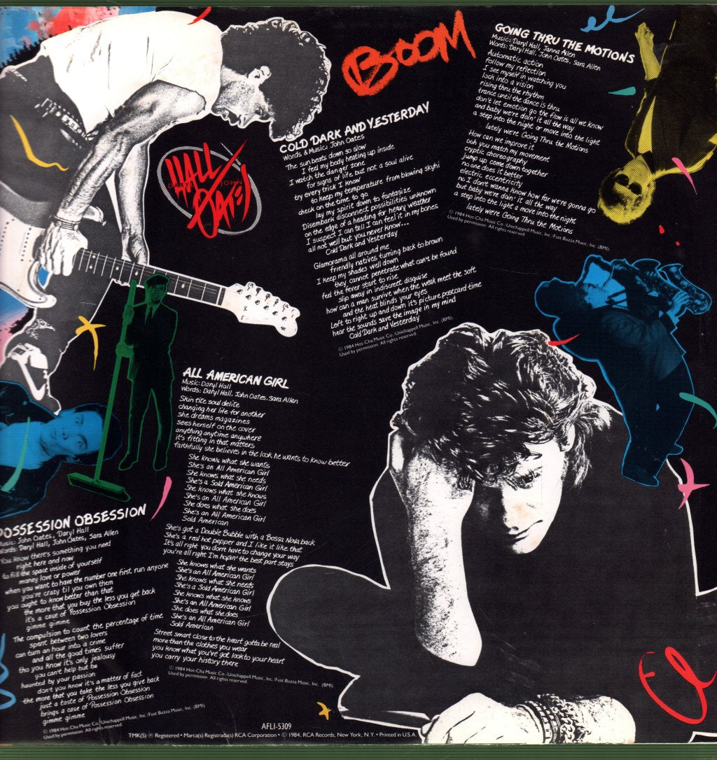 Hall And Oates - Big Bam Boom - Lp