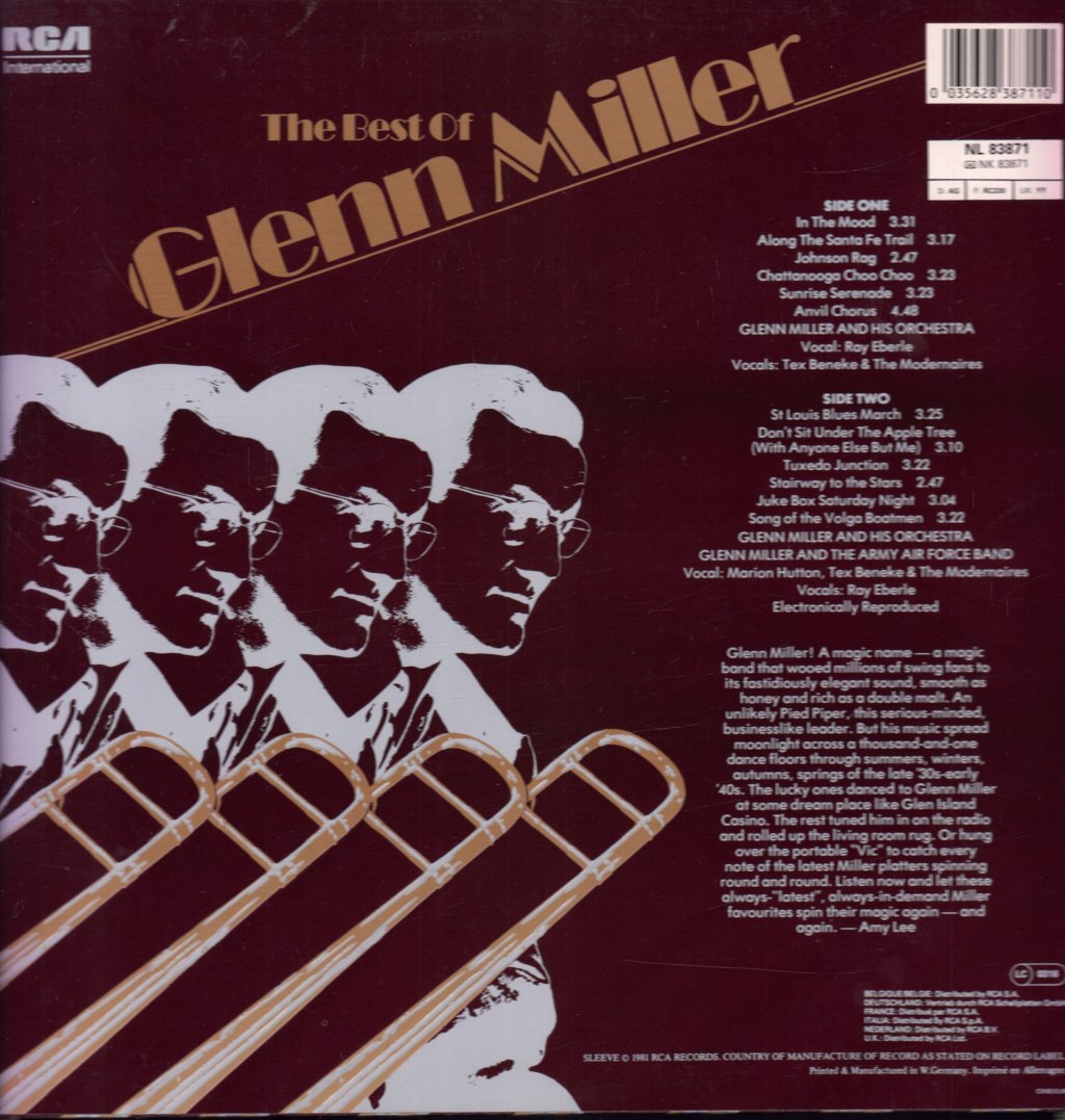 Glenn Miller - Best Of - Lp