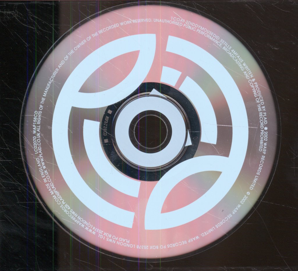 Plaid - P-brane EP - Cd
