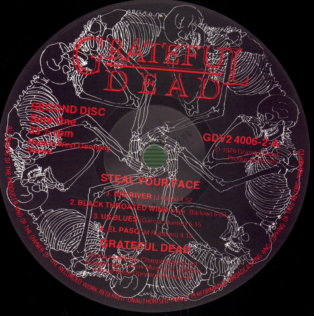 Grateful Dead - Steal Your Face - Double Lp
