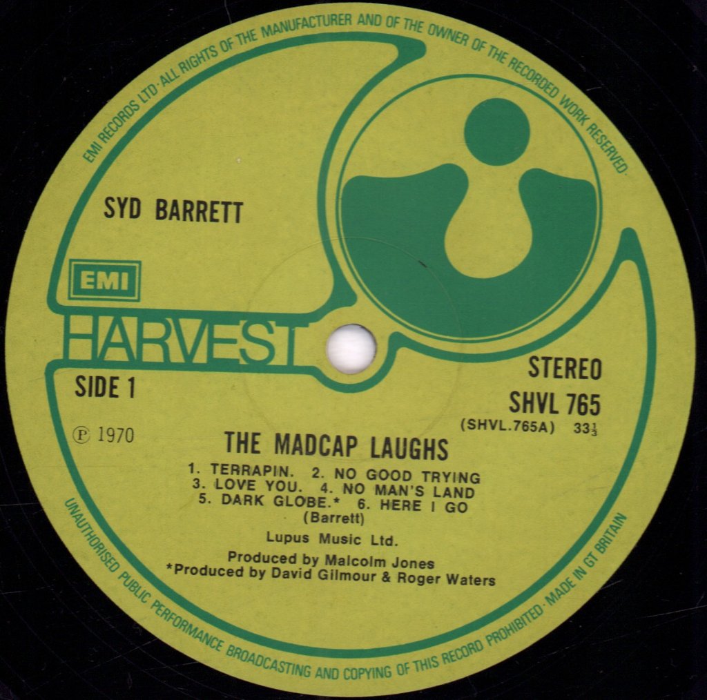 Syd Barrett - Madcap Laughs - Lp