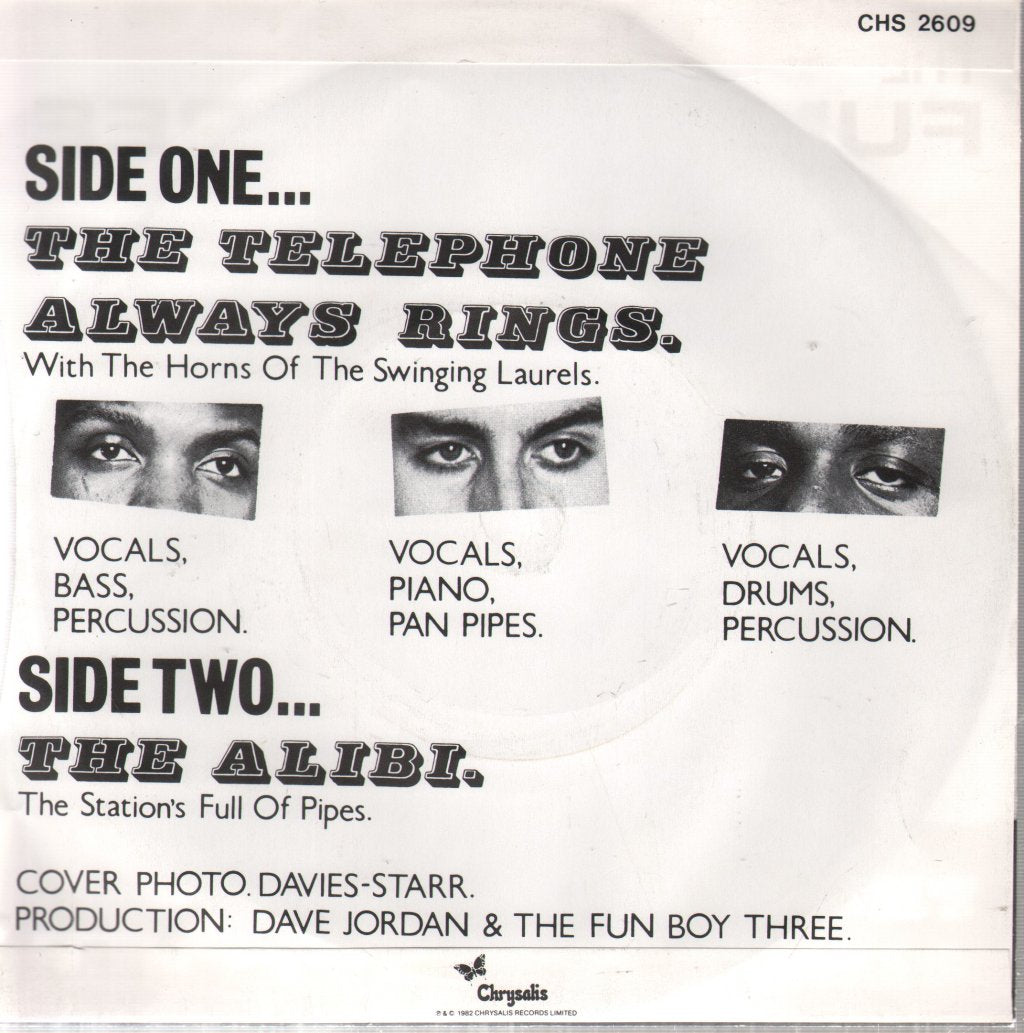 Fun Boy Three - Telephone Always Rings - 7 Inch