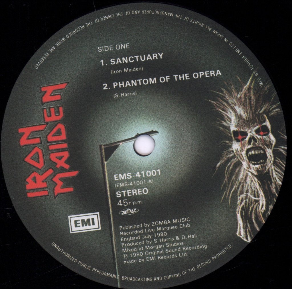 Iron Maiden - Live + One - 12 Inch