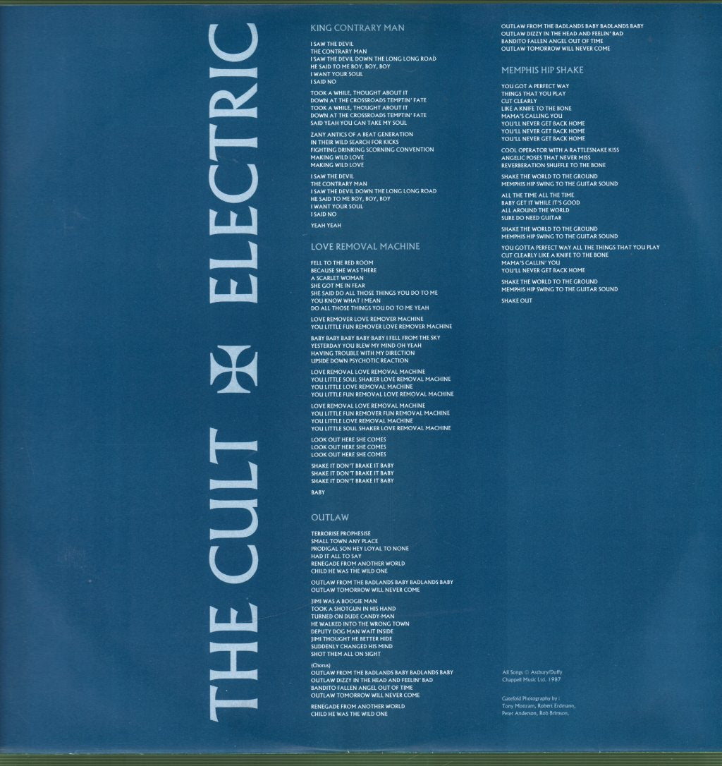 Cult - Electric - Lp