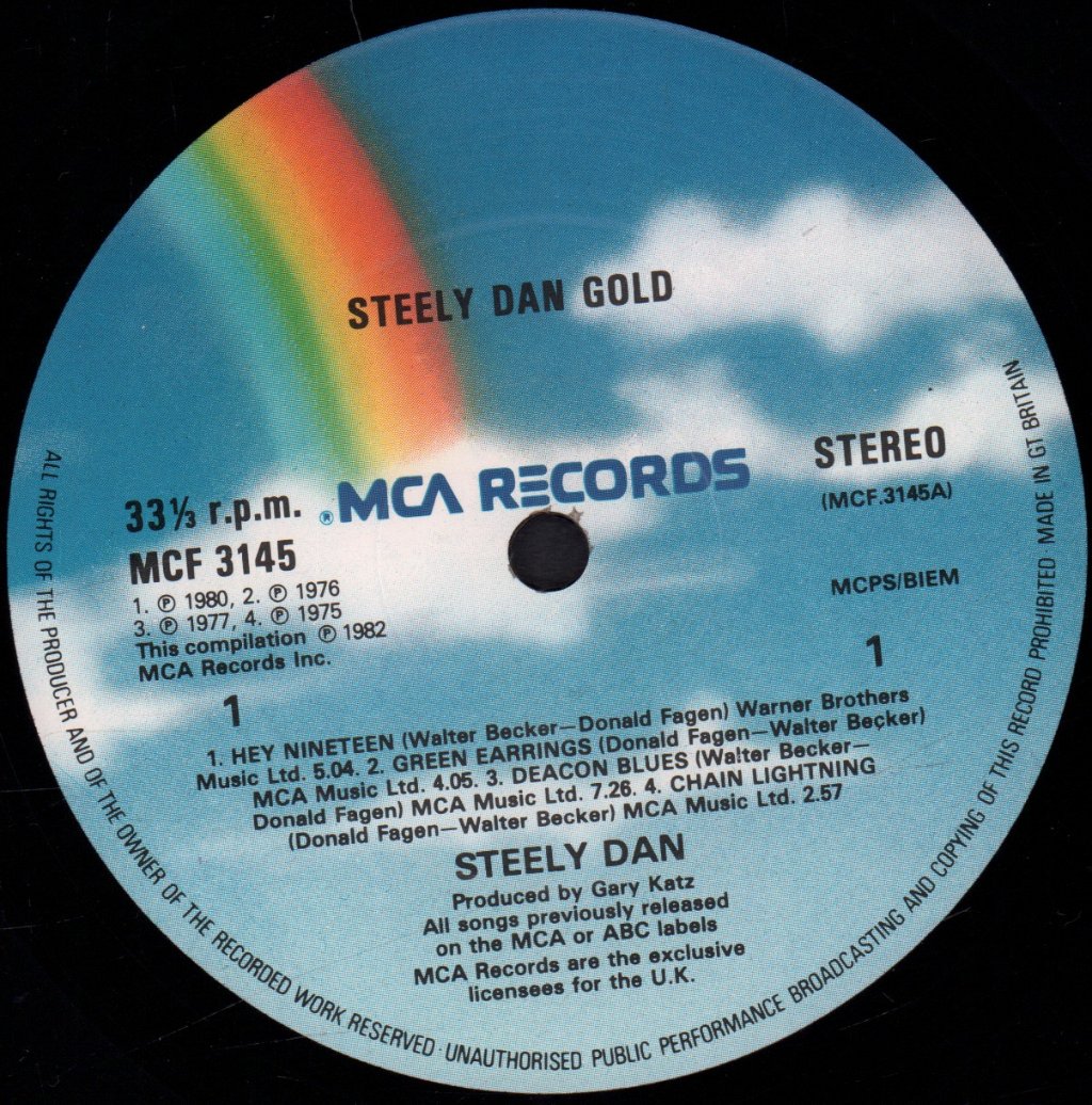 Steely Dan - Gold - Double Lp