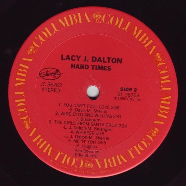Lacy J. Dalton - Hard Times - Lp