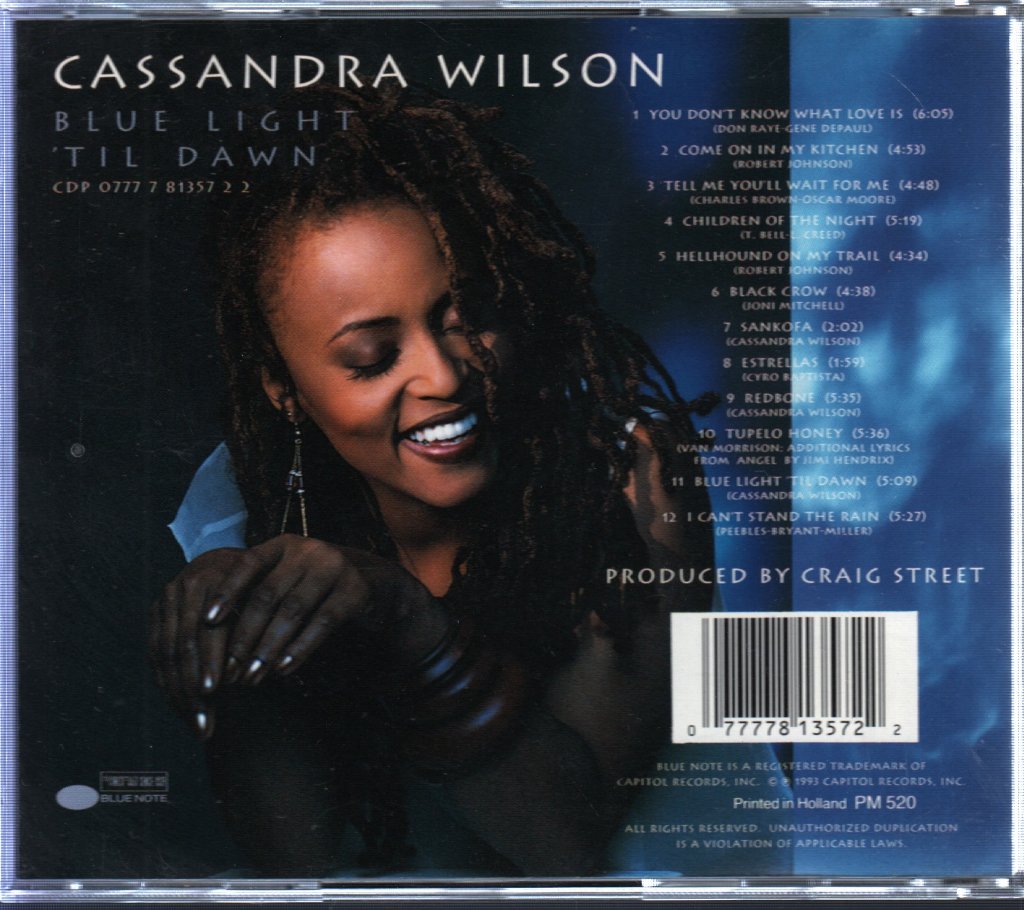 Cassandra Wilson - Blue Light Til Dawn - Cd