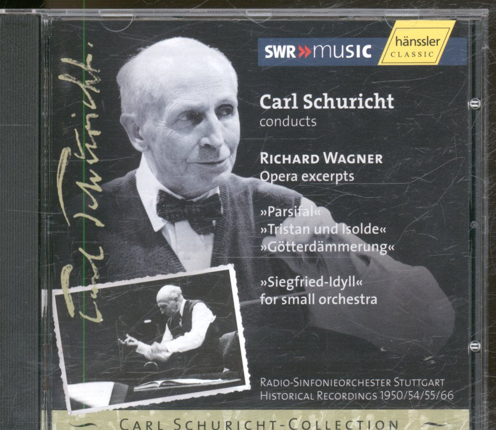 Radio-Sinfonieorchester Stuttgart, Carl Schuricht - Wagner - Opera Excerpts: »Parsifal«; »Tristan Und Isolde«; »Götterdämmerung«; »Siegfried-Idyll« For Small Orchestra - Cd