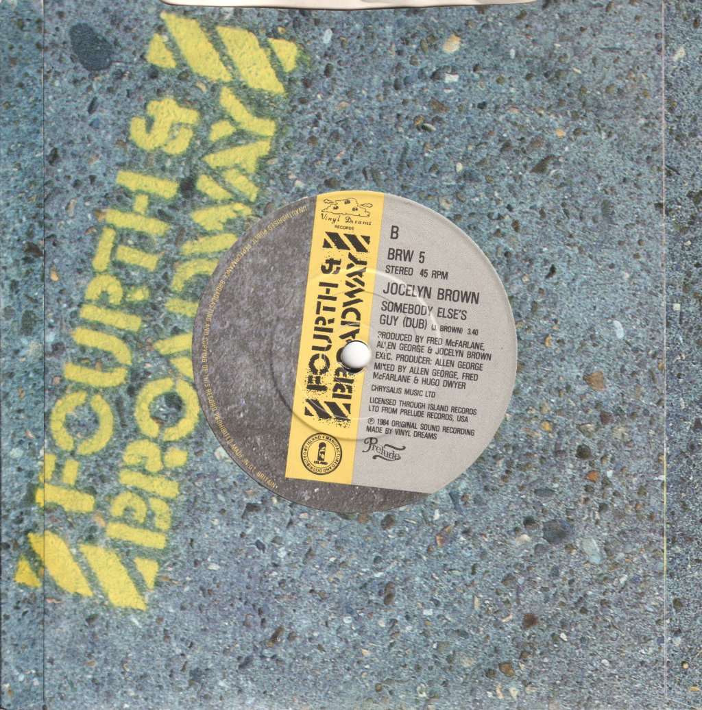 Jocelyn Brown - Somebody Else's Guy - 7 Inch