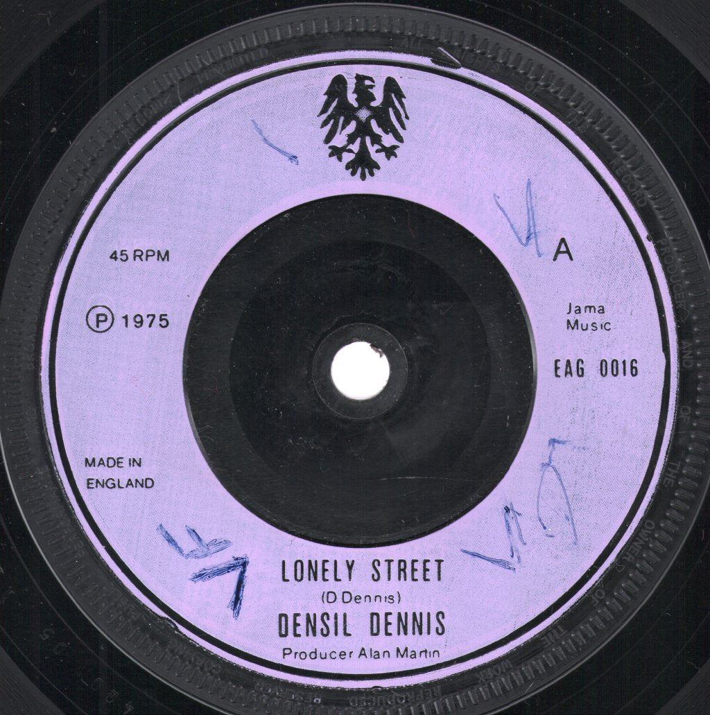 Denzil Dennis - Lonely Street - 7 Inch