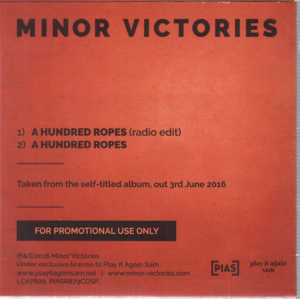 Minor Victories - A Hundred Ropes - Cdr