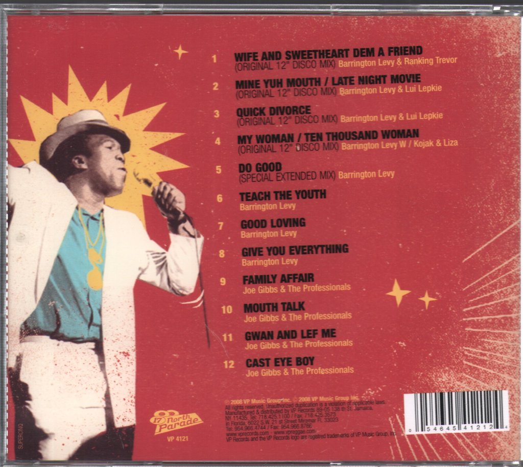 Barrington Levy - Teach The Youth: Barrington Levy & Friends At Joe Gibbs 1980+85 - Cd