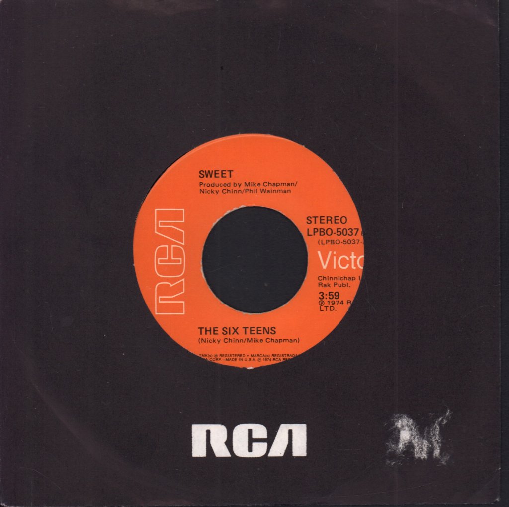 Sweet - Six Teens - 7 Inch