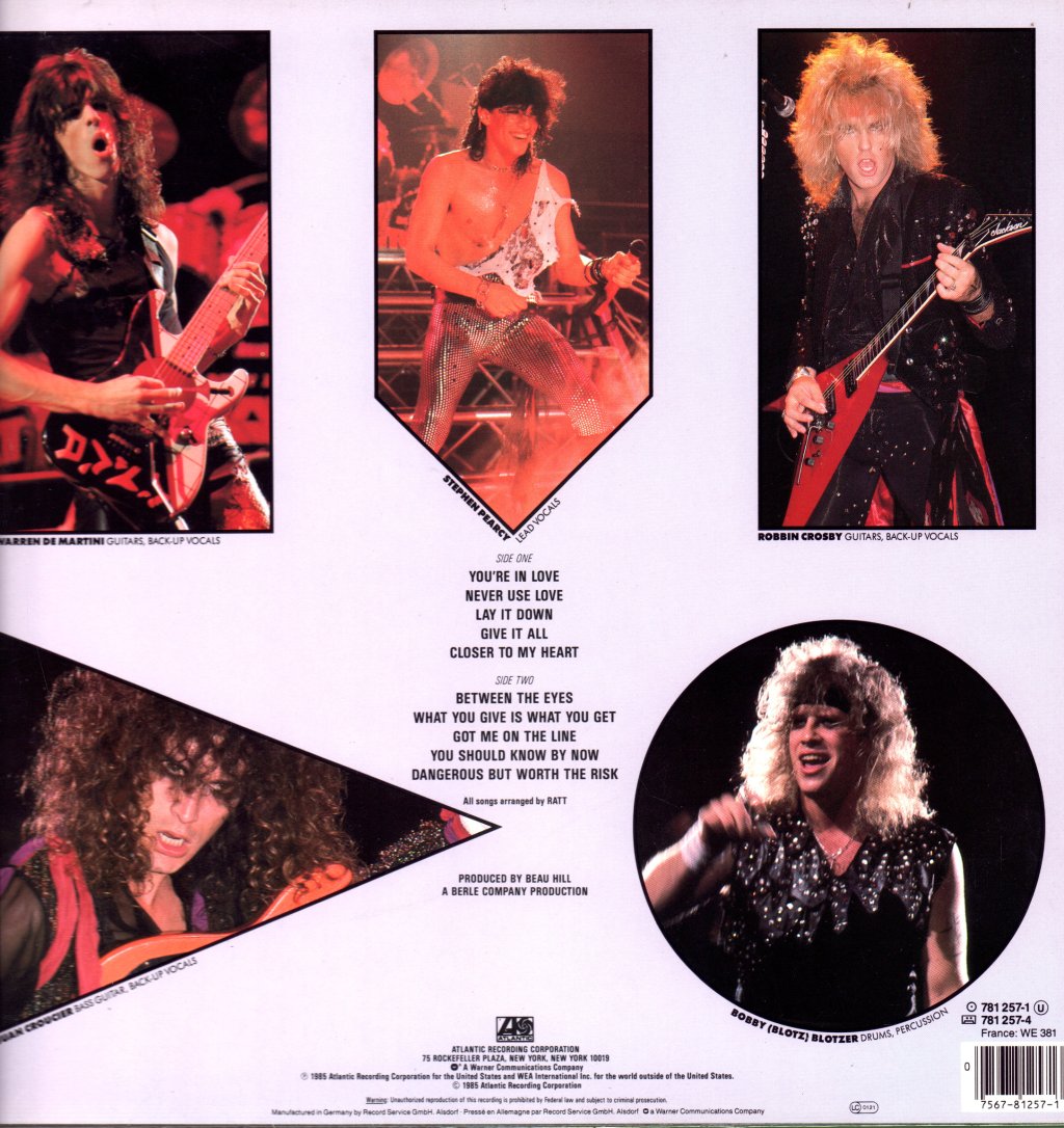 Ratt - Invasion Of Your Privacy - Lp