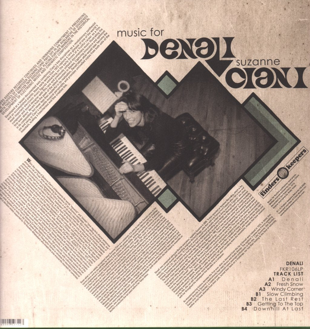Suzanne Ciani - Music For Denali - Lp
