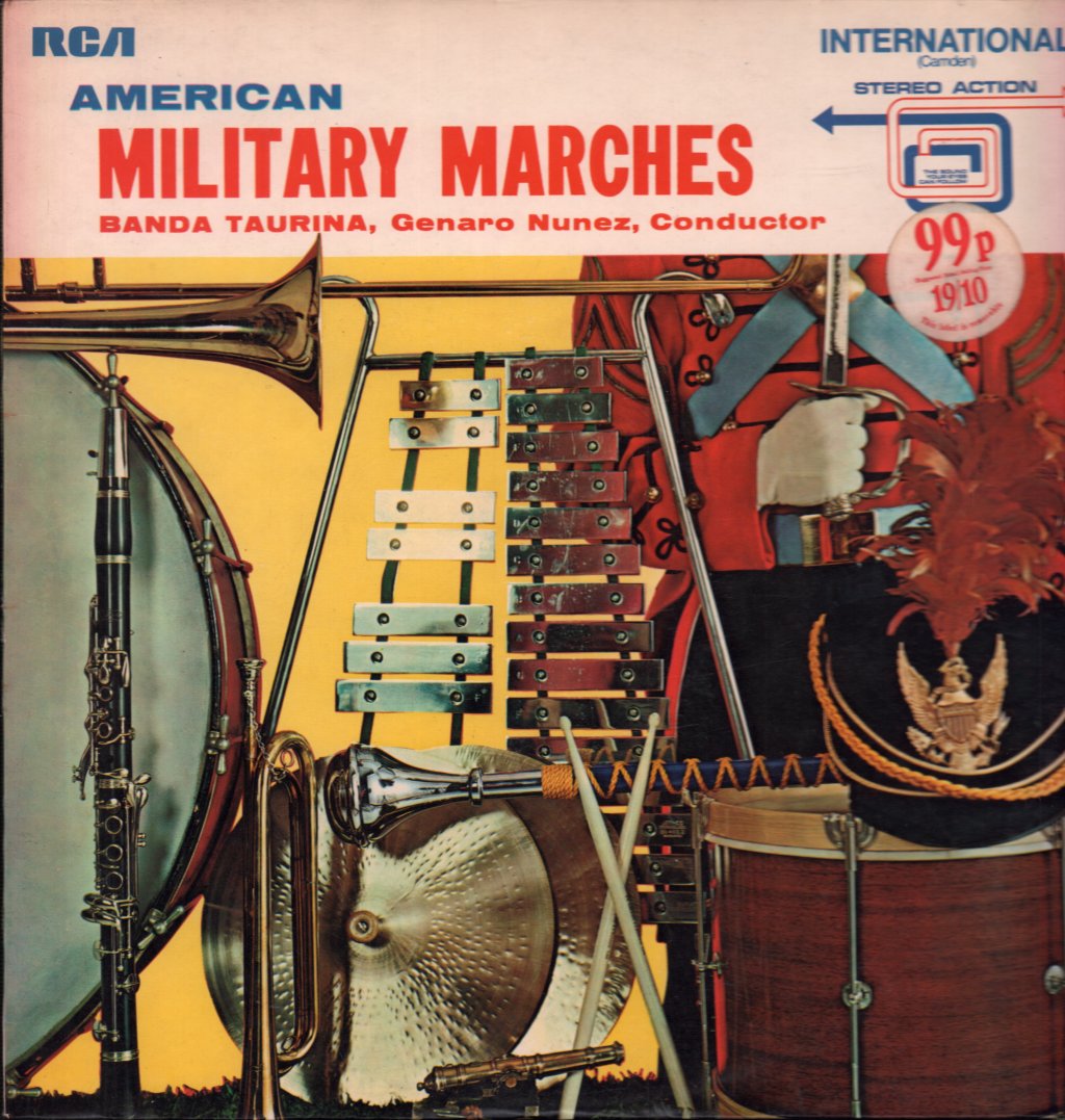 Banda Taurina - American Military Marches - Lp