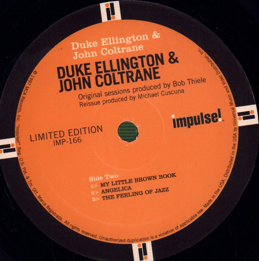 Duke Ellington And John Coltrane - Duke Ellington And John Coltrane - Lp