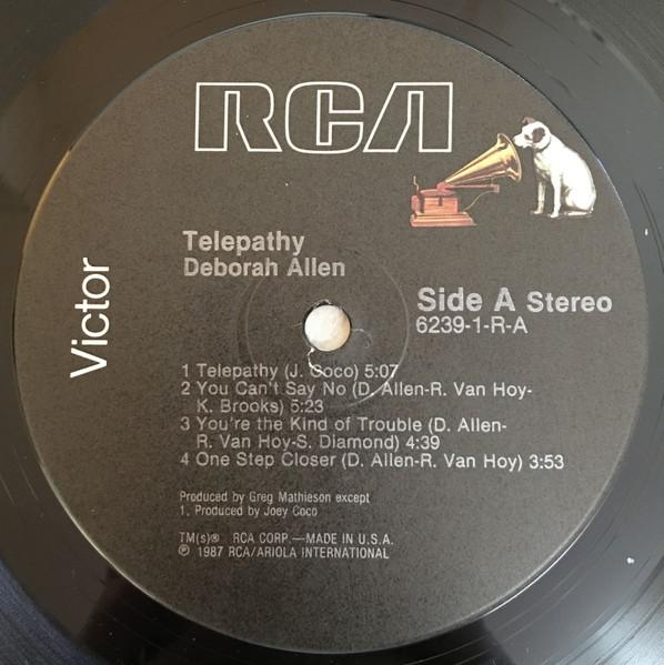 Deborah Allen - Telepathy - Lp