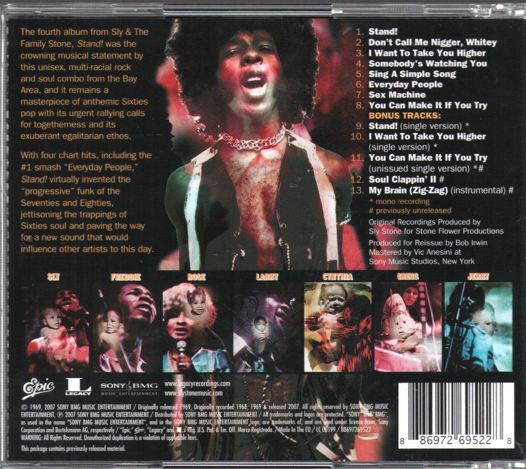 Sly & The Family Stone - Stand! - Cd