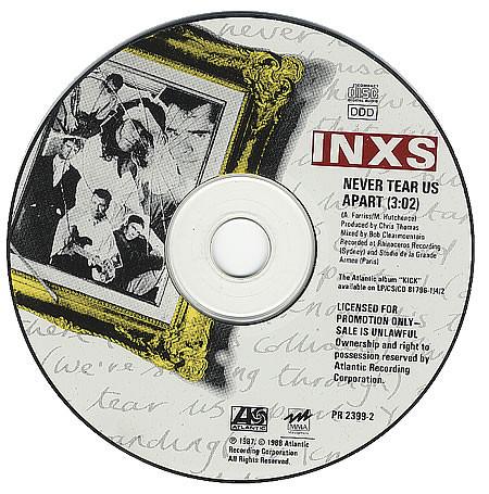 INXS - Never Tear Us Apart - Cd