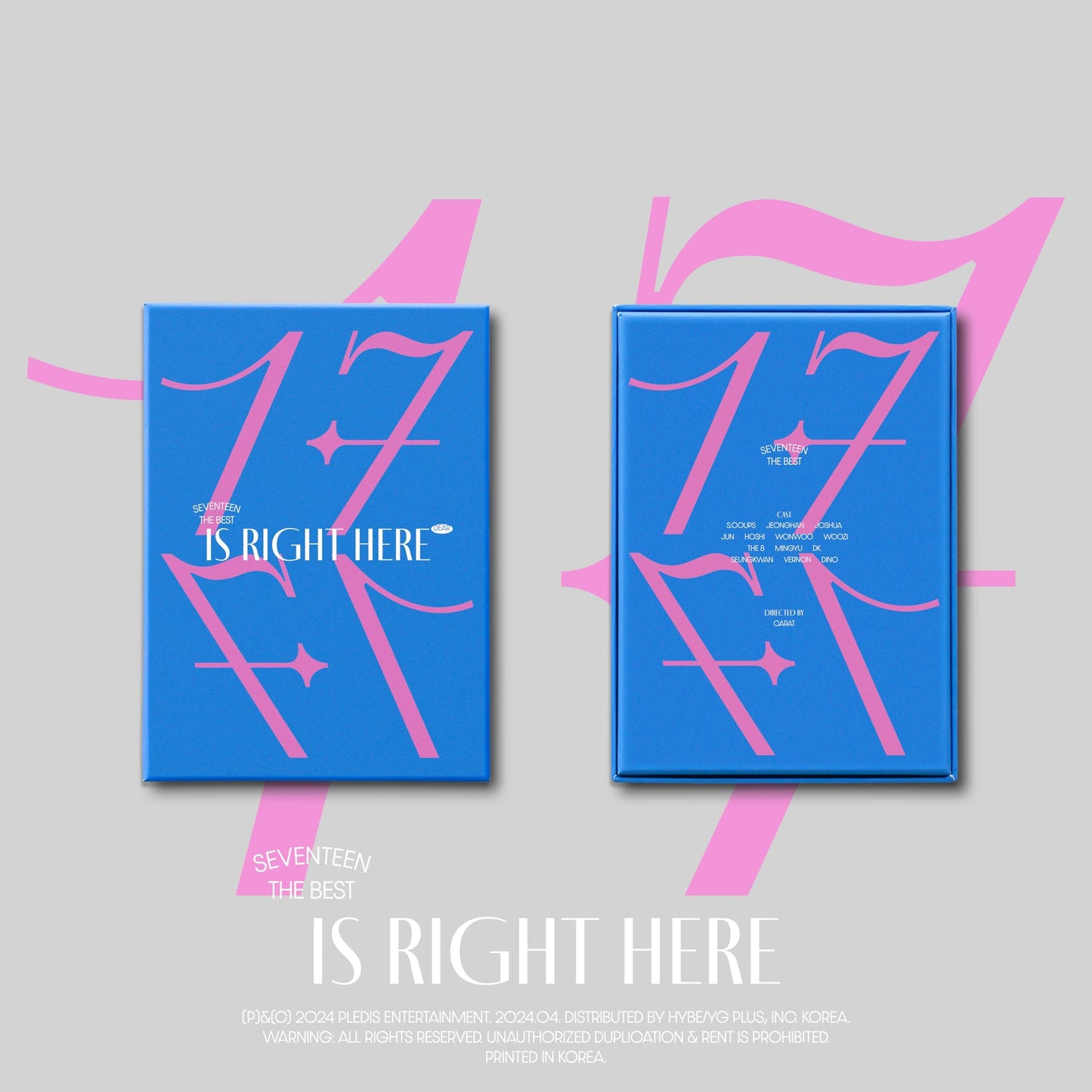 seventeen (k-pop) - Seventeen Best Album : 17 Is Right Here (Dear) - Double Cd