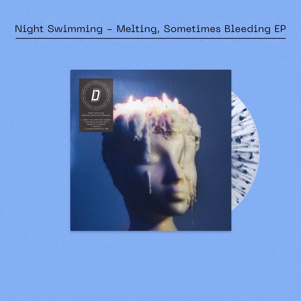 Night Swimming - Melting, Sometimes Bleeding EP (Dinked Edition #401) - Lp