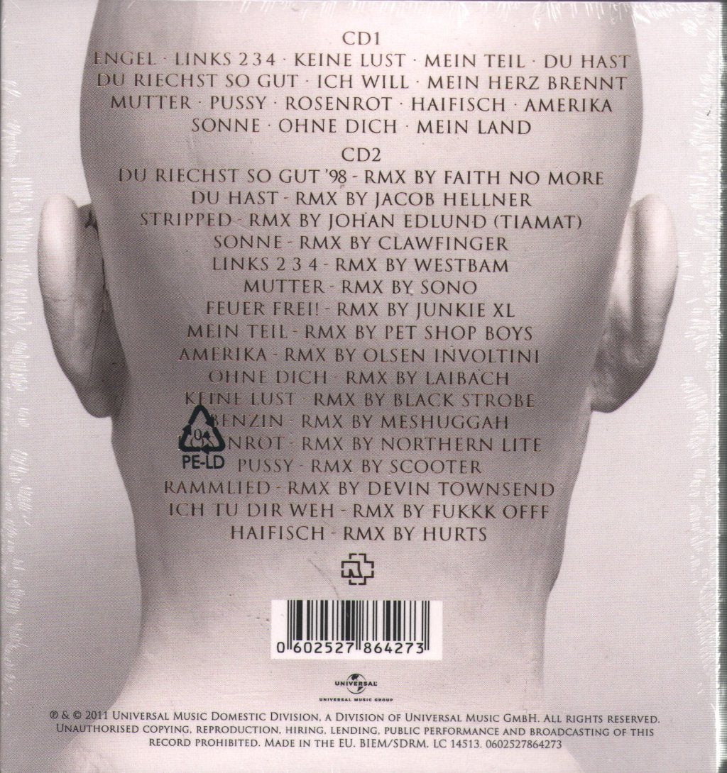 Rammstein - Made In Germany (1995-2011) - Cd Set