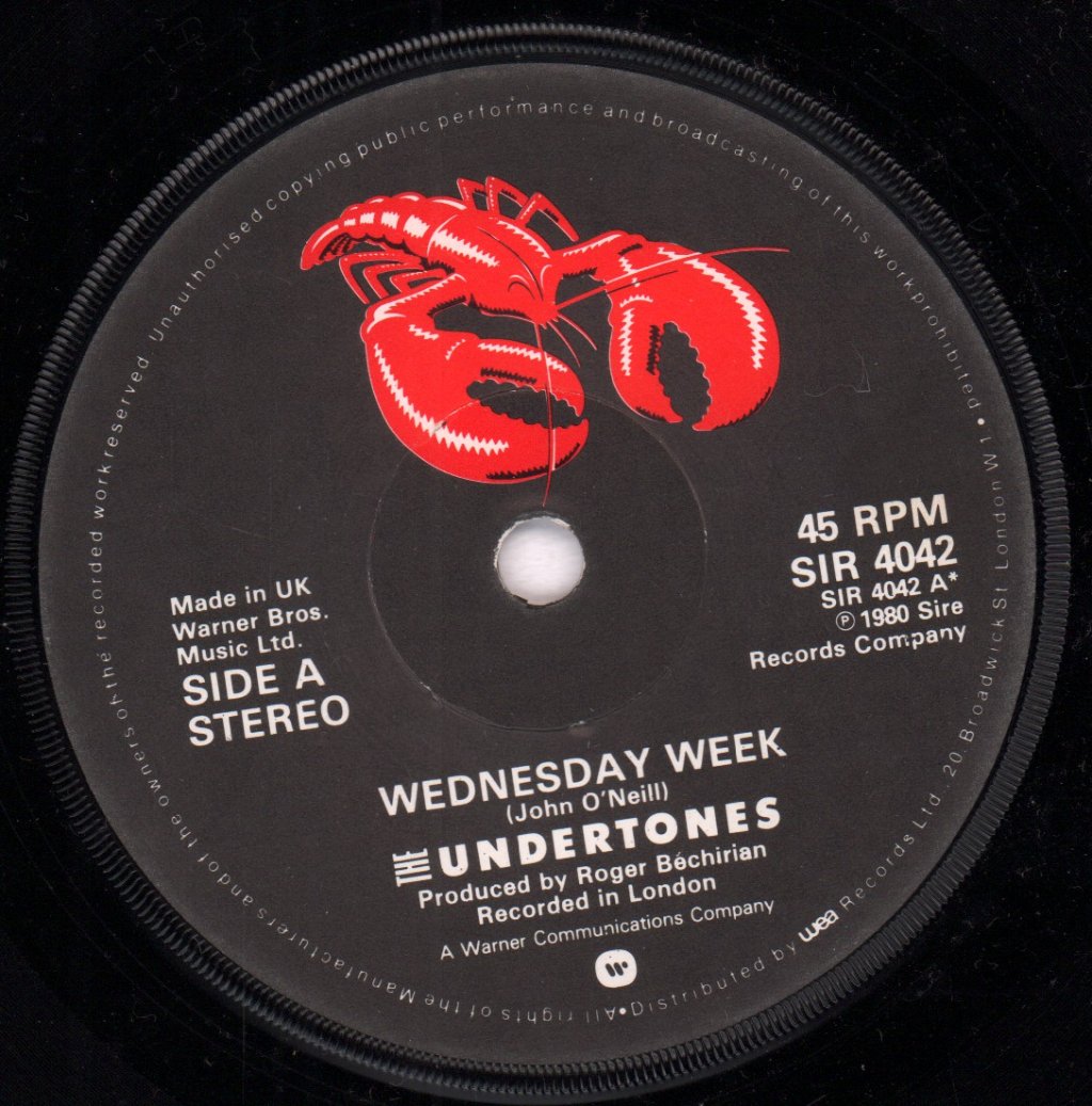 Undertones - Wednesday Week - 7 Inch