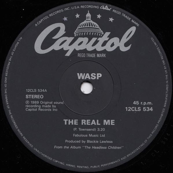 Wasp - Real Me - 12 Inch