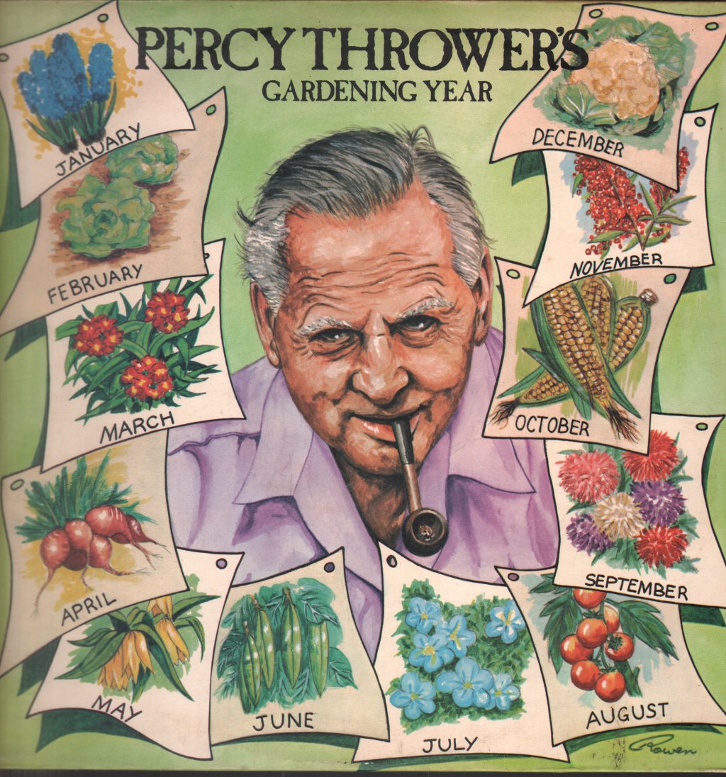 Percy Thrower - Percy Thrower's Gardening Year - Lp