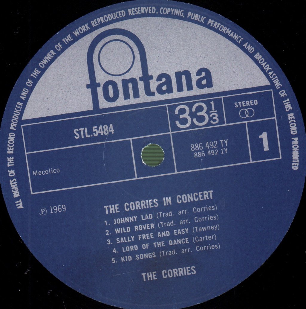 Corries - Corries In Concert - Lp
