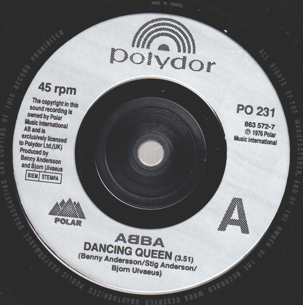 ABBA - Dancing Queen - 7 Inch
