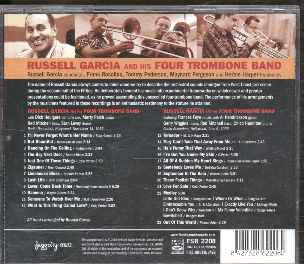 Russell Garcia And His Four Trombone Band - Russel Garcia And His Four Trombone Band - Cd