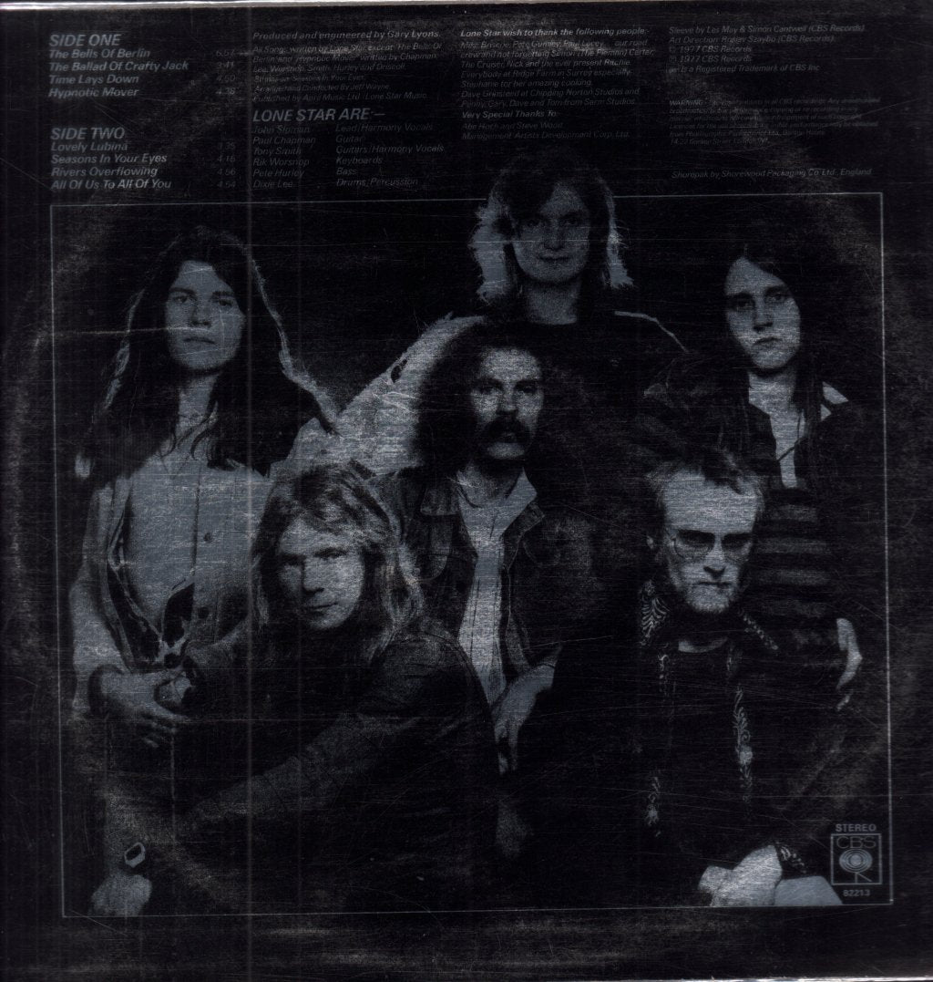 Lone Star - Firing On All Six - Lp