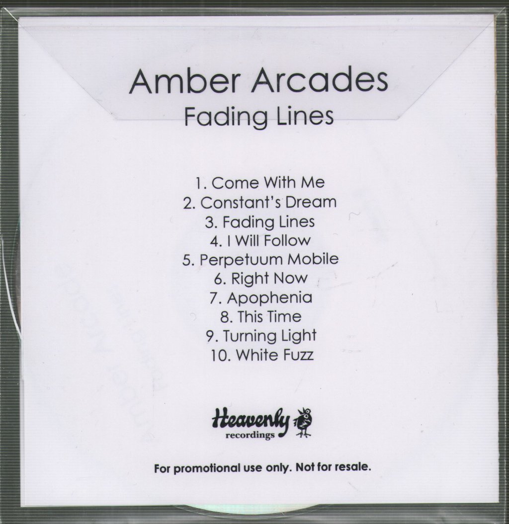 Amber Arcades - Fading Lines - Cdr