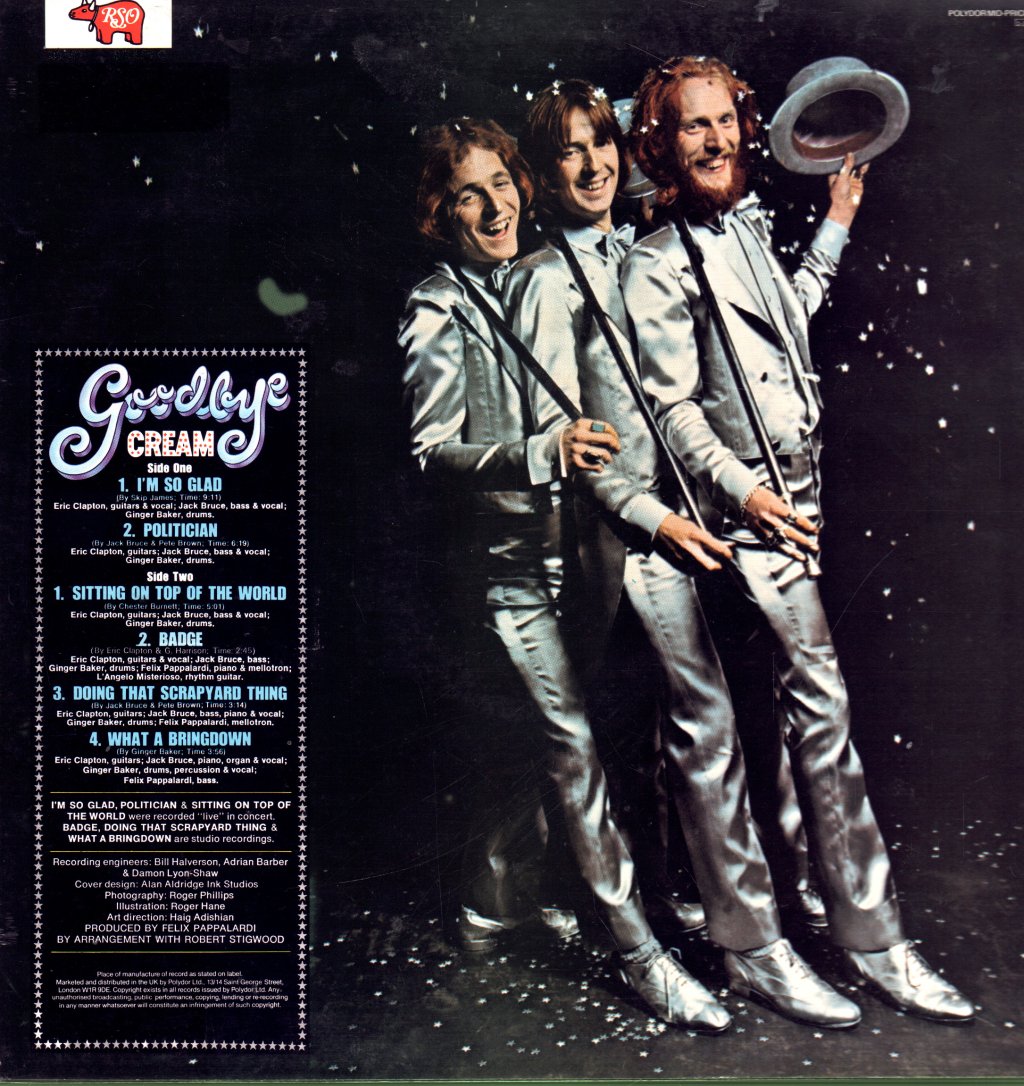 Cream - Goodbye - Lp