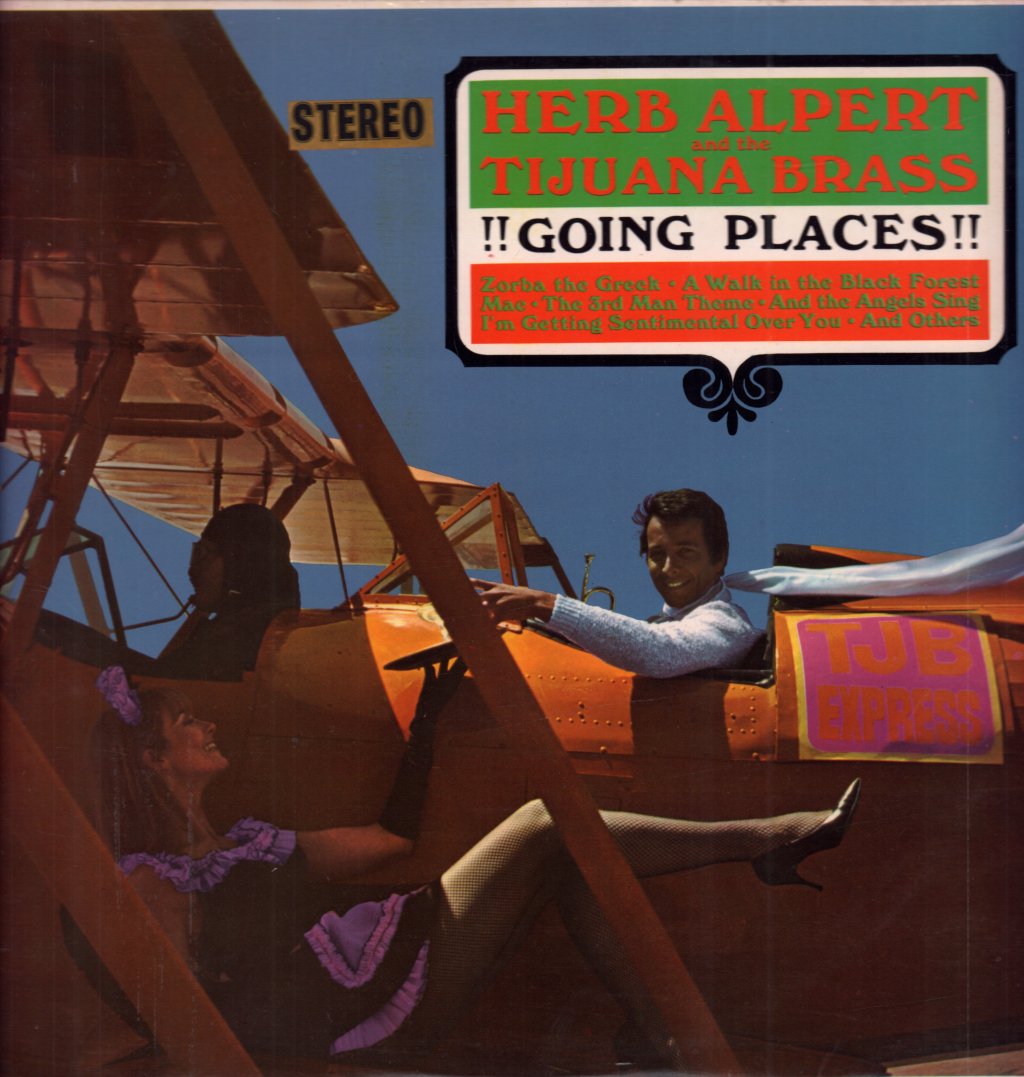 Herb Alpert And The Tijuana Brass - Going Places - Lp