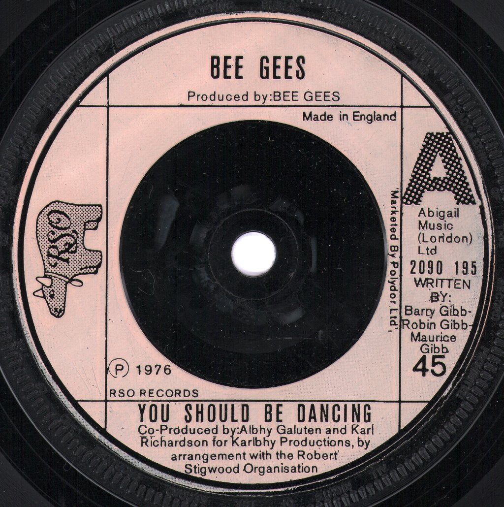 Bee Gees - You Should Be Dancing - 7 Inch