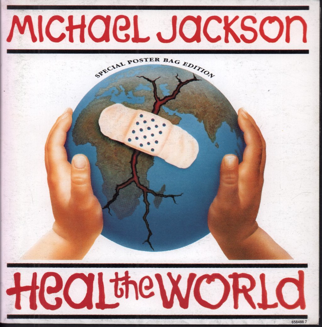 Michael Jackson - Heal The World - 7 Inch