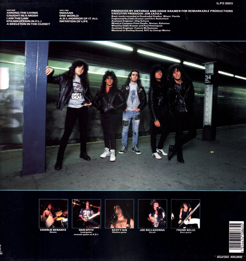 Anthrax - Among The Living - Lp
