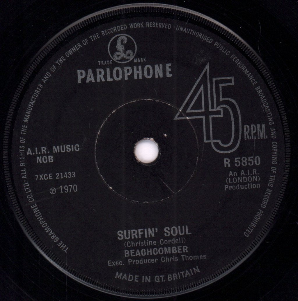 Beachcomber - Surfin' Soul - 7 Inch