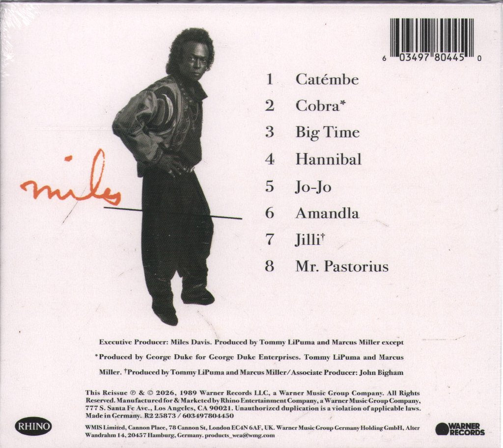 Miles Davis - Amandla - Cd